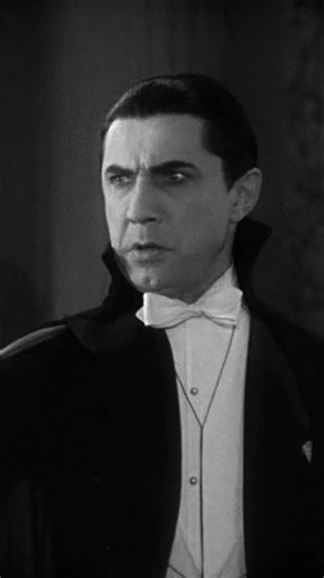 One of the finest moments of Carl Laemmle's classic horror film 'Dracula' Bela Lugosi being defeated