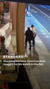 525K views · 925 reactions | Watch the moment an American events company owner was ambushed for his luxury watch in Mayfair #thelondonstandard #crime #metpolice | London Evening Standard | Facebook