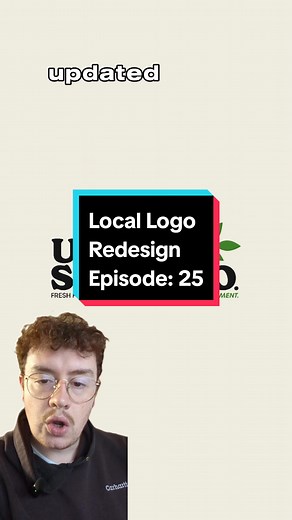 Local Logo Redesign Episode 25: United Salad Co. in Portland, Oregon. we wanted to clean this logo up a bit and make it fit the industry a little better. #salad #organic #food #fruit #vegetables #delivery #portland #oregon #smallbusiness #businessdevelopment #logo #logodesign #logodesigner #marketing #branding #brandidentity