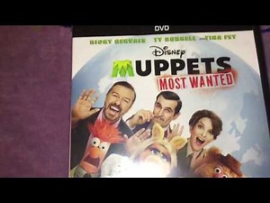 The Muppets Most Wanted DVD Unboxing
