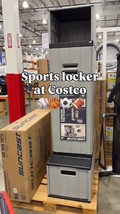 New @suncastcorp sports lockers at Costco! We love how spacious these are perfect for families with kids in sports , or anyone needing to organize gear ⚽️🏀🏈⚾️. And you can customize and connect multiple units too!! e. It’s ideal for those wanting to keep sports equipment and seasonal items tidy. Send this to anyone that would love these #costco #costconewdeals #costcofinds #costcomusthaves #costconewitems #locker #suncast | Costconewdeals
