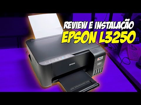 Epson EcoTank L3250: BEST VALUE PRINTER? Unboxing, installation and printing.