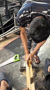 Diy perkayuan di kedinasan, dengan alat seadanya, gass pokoke, semangat bama @oky_118 💪💪💪 #woodworking #carpenter #carpentry | Oki El