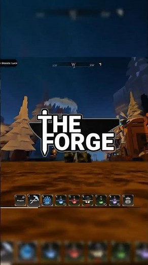 New code in *THE FORGE* #roblox #theforge #codes #update