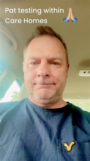 Pat testing for Care Homes this week. Keeping the staff and residents safe checking for damaged items, defective or dangerous!