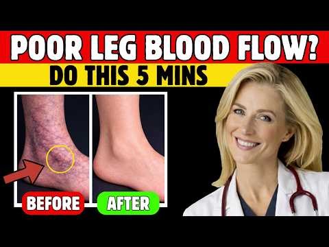 Poor Leg Circulation? THIS INCREASES Blood Flow in Legs Fast! | Senior Health Tips