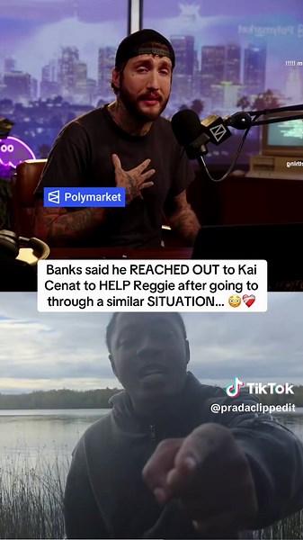 Banks reached out to Kai Cenat to help Reggie