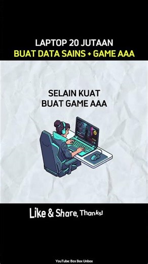 A 20 Million Rupiah Laptop for Data Scientists and AAA Games? This One's Worth It!