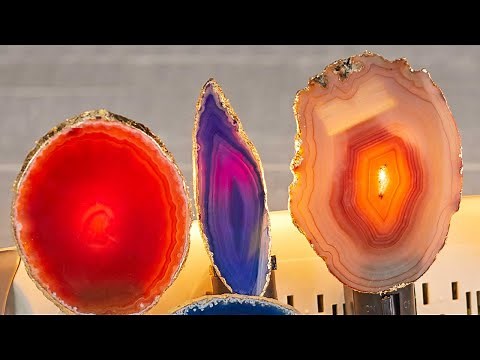 Obsessed with this Agate Slice Nightlight and it's so easy to DIY - Craft with us - Craft Warehouse