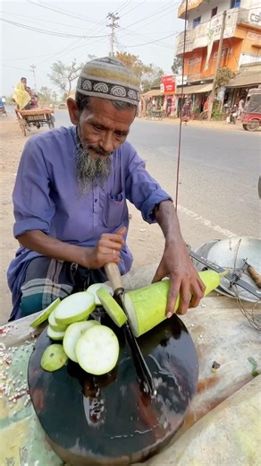 Art of Perfect Bottle Gourd Cutting.😱😱 #foryou #viral