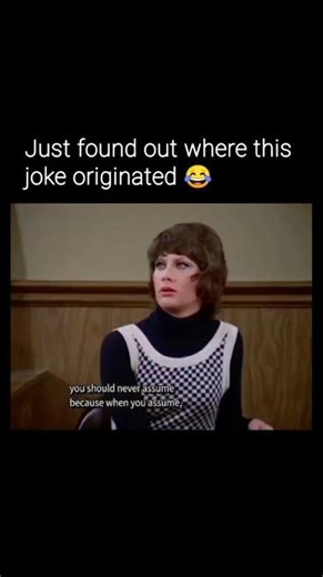 Why you should never "Assume" 🤣