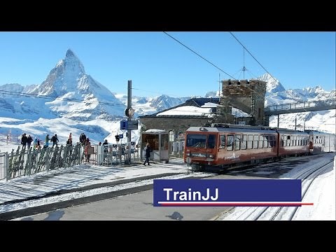 🇨🇭 Gornergratbahn│Zermatt - Gornergrat The Matterhorn Railway │Train Switzerland | Mount Matterhorn