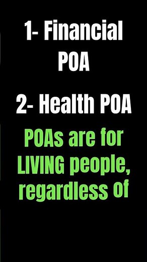 Power of Attorney Types Explained | Financial Freedom | Estate Planning 101