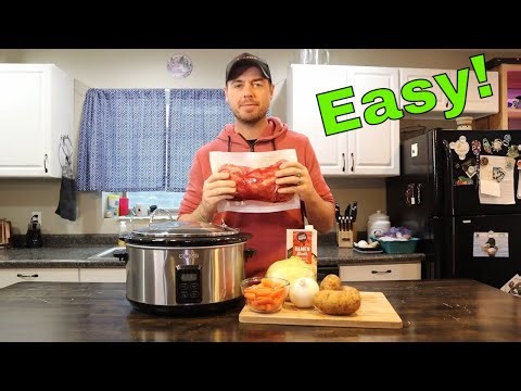 Easy Corned Beef & Cabbage in a Crockpot