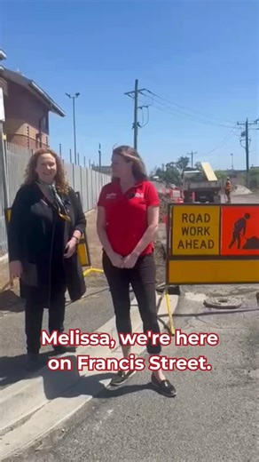 The Allan Labor Government is taking real action on air quality. The Allan Labor Government gave the City of Maribyrnong more than 1 million dollars to seal Francis Street to improve air quality. Frustratingly, it has taken 3.5 years for works to commence. Now, we’re finally seeing some action. 👏 | Katie Hall MP