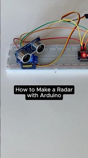 DIY Arduino Radar System Real Time Sonar Screen