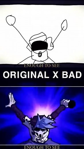 SILLY BILLY ORIGINAL vs BAD #fnf #fnfmod #fnfmods #animation #hitsingle #edit