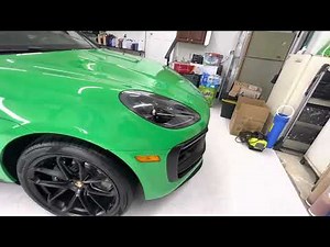 2023 Python Green Macan GTS Fully Detailed and Protected