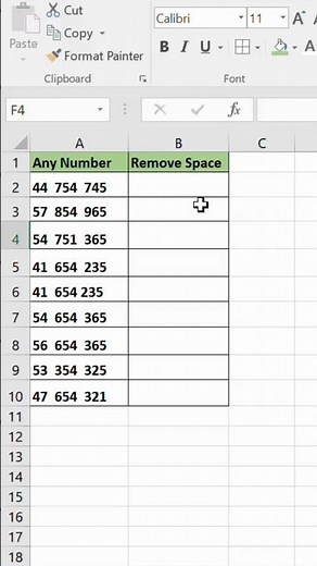 How to Delete Extra Spaces in Excel (Step-by-Step Guide)