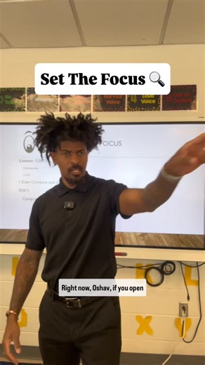 Young Black Scholar on Instagram: "Teaching Tip 💡 Set The Focus 🔍 Before starting the lesson make sure students understand the objective of the lesson. Create a Focus Wall (this can live on your white board). On the Focus Wall include the following… -Lesson number -Standard -I Can Statement (Objective for the lesson in kid friendly language) -Did I Checklist (A list of steps students should use when utilizing the strategy that is being taught for that day) Engaging in this practice not only se