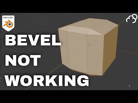 Blender Bevel not Working Properly
