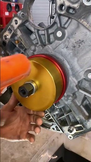 BMW crankshaft front and rear oil seal installation tool#MechanicLife#CarMechanicEngineering