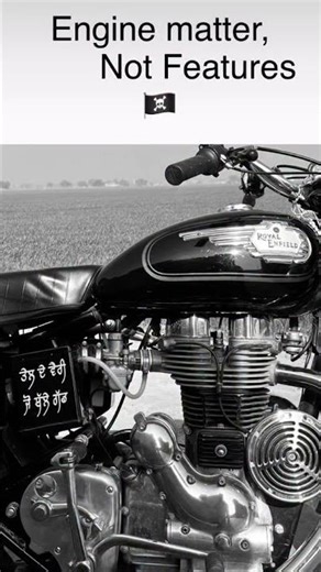 Engine Matter, Not Features #royalenfield #matter #features #standard #engine #bulletlover #viral