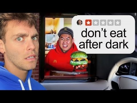 We tried EVERY drive thru after midnight