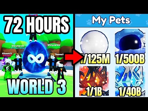 I Hatched 14,203,876 Infinity Eggs & GOT THE RAREST HATCH EVER (BGSI)