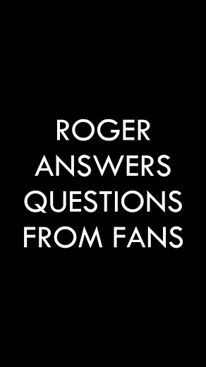 Answering fan questions #rogerwaters