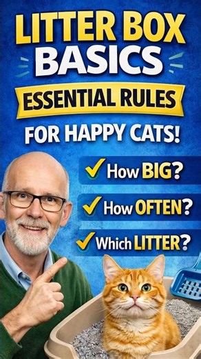 The 5 Litter Box Rules Every Cat Owner Breaks #cats #petTips