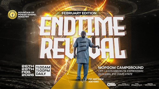 "DAY 1 (NIGHT) MONTHLY REVIVAL || FEBRUARY EDITION || 27TH OF FEBRUARY, 2026 | Adeyemo Matthew