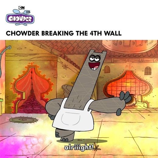 1.8M views · 68K reactions | Chowder the  of 4th wall breaks | Cartoon Network | Facebook