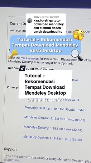Tutorial Rekomendasi Tempat Download Mendeley Desktop