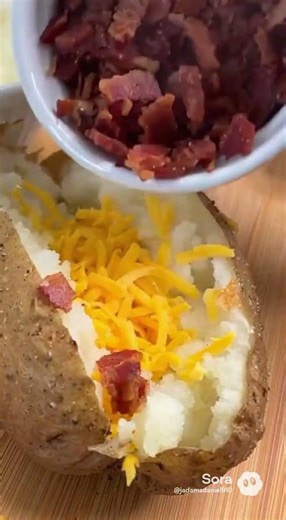 Making Loaded Potatoes