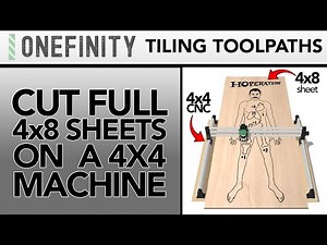 EP. 30 Onefinity CNC - Tiling a Life Sized Operation Cornhole Board