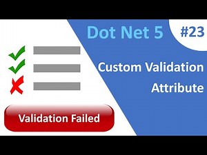 ASP.NET Core Blazor | How to create custom validation attribute