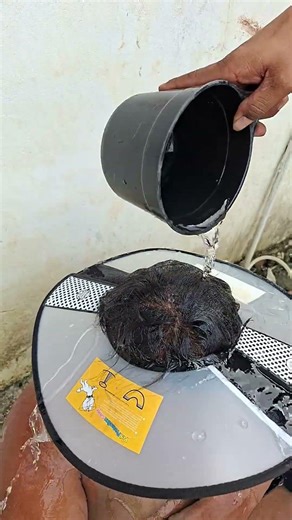 Solution: shampoo doesn't get into your eyes!!!