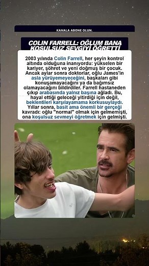 Colin Farrell'in Koşulsuz Sevgi Dersi...