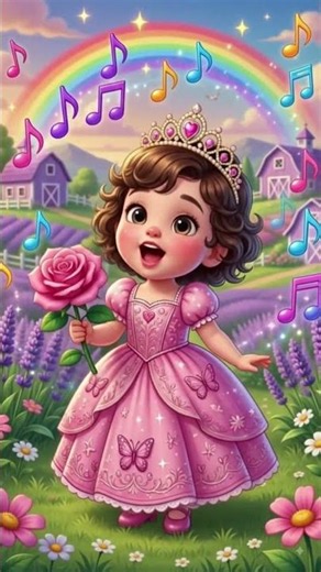 Orange & Pink Color Song for Kids 🍊🩷 | Learn Colors with Nursery Rhyme #shorts #viral #cartoon#ai