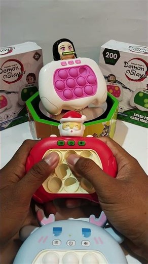 Playing push game santa claus natal, pop it elektrik, push game challenge, asmr, #popit #toys