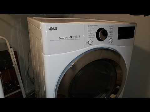 New LG dryer, no power.