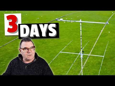 Three Days on the Tower – Real Antenna Work