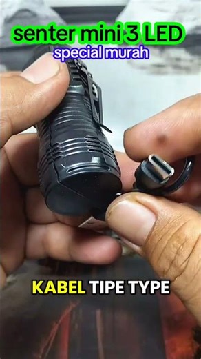 cheap 3-point mini LED flashlight