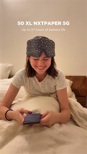 From morning calls to late-night catchups, the TCL 50 XL NXTPAPER 5G keeps the conversation going—up to 37 hours without missing a beat. Upgrade to the 50 XL NXTPAPER 5G here: https://bit.ly/4oyMMJt | TCL Electronics