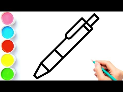How to Draw a pen | How to Draw Pen | Pen Drawing | Drawing Pen | Pen | Draw Smart