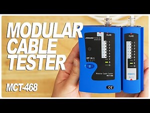 Jonard Tools Modular Cable Tester (MCT-468) Product Video