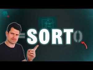 Excel Dynamic Arrays Beginner Tutorial 1 (SORT, FILTER, SEQUENCE)