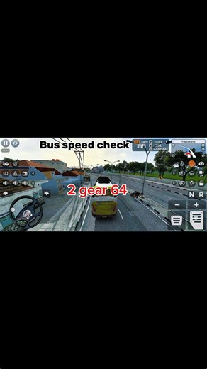 bus simulator bus speed check😱