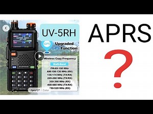 BAOFENG UV5RH Pro - APRS MODEL TESTING